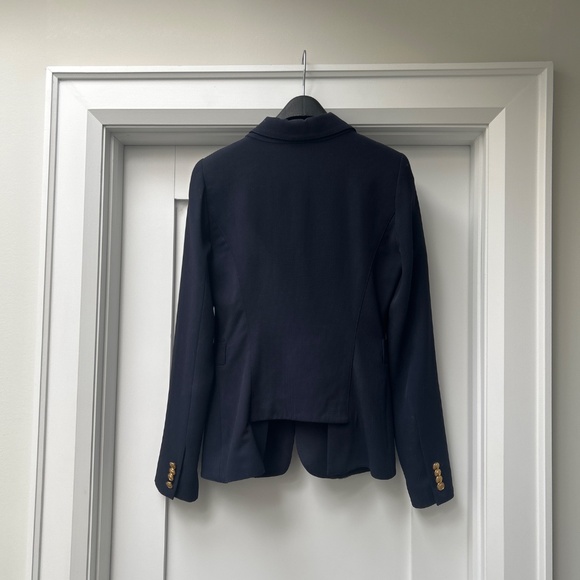 Smythe Midnight Blue Blazer with Brass Accents - Picture 4 of 4